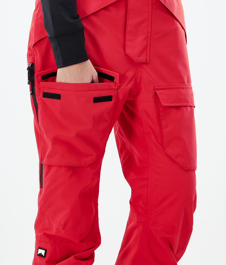 Montec Fawk W 21 Skibukse Dame Red, Image 6 of 6
