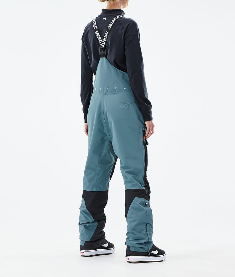 Montec Fawk W 21 Snowboardbukse Dame Atlantic/Black, Image 3 of 6