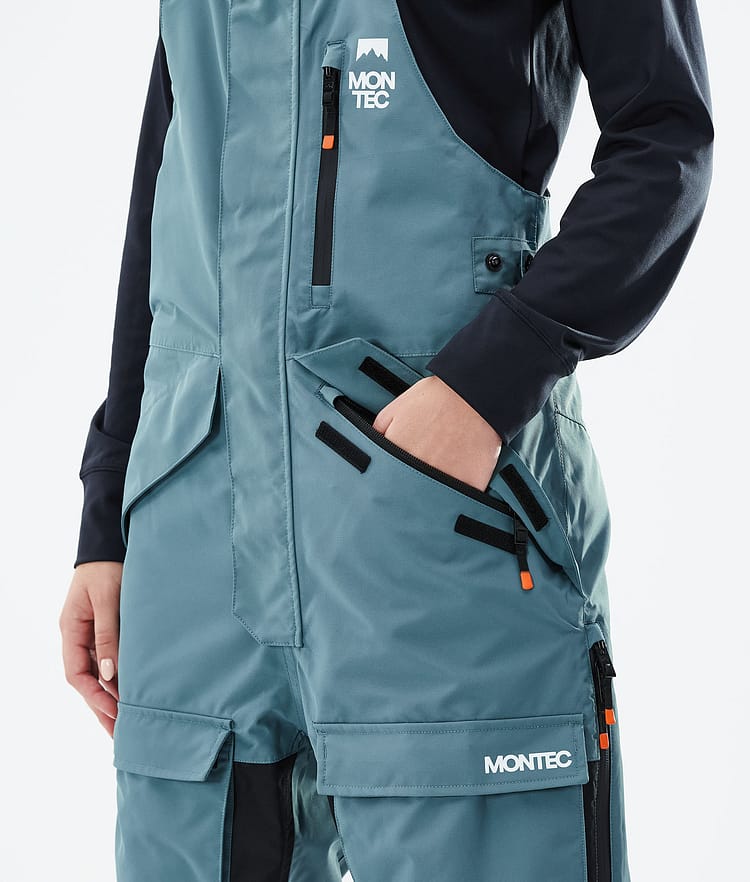 Montec Fawk W 21 Skibukse Dame Atlantic/Black, Image 4 of 6