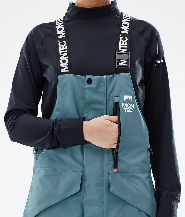 Montec Fawk W 21 Snowboardbukse Dame Atlantic/Black, Image 5 of 6