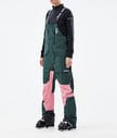Montec Fawk W 21 Skibukse Dame Dark Atlantic/Pink