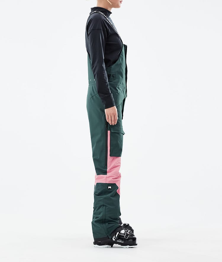Montec Fawk W 21 Skibukse Dame Dark Atlantic/Pink, Image 2 of 6
