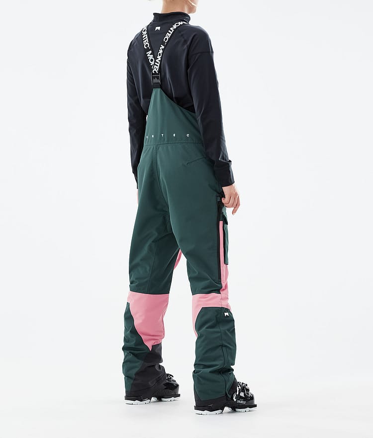 Montec Fawk W 21 Skibukse Dame Dark Atlantic/Pink, Image 3 of 6