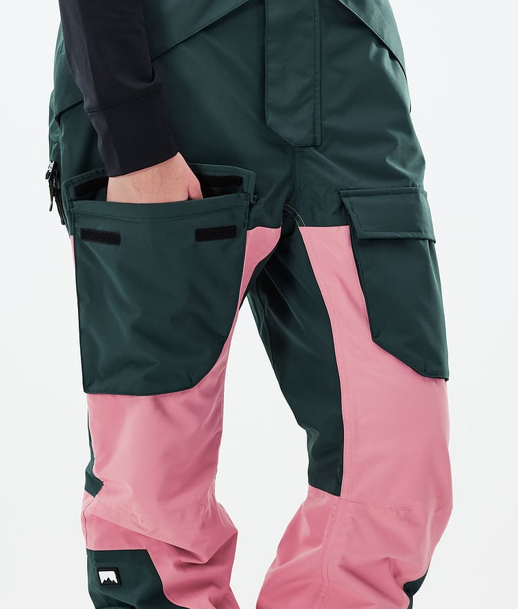Montec Fawk W 21 Skibukse Dame Dark Atlantic/Pink, Image 6 of 6