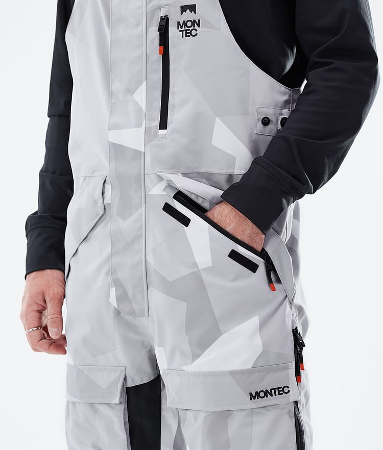 Montec Fawk 21 Snowboardbukse Herre Snow Camo/Black, Image 4 of 6