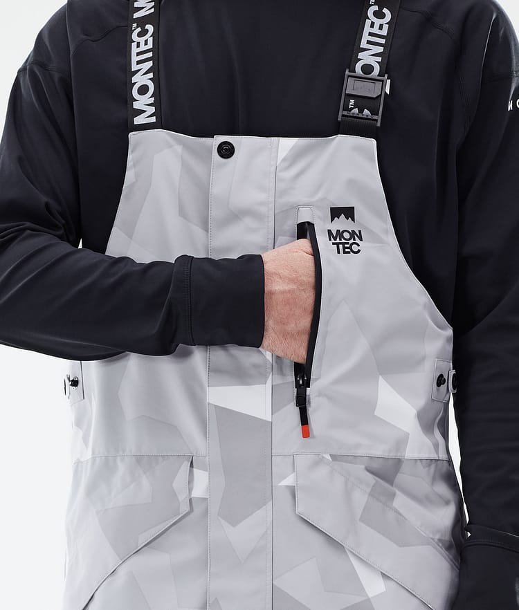 Montec Fawk 21 Skibukse Herre Snow Camo/Black, Image 5 of 6