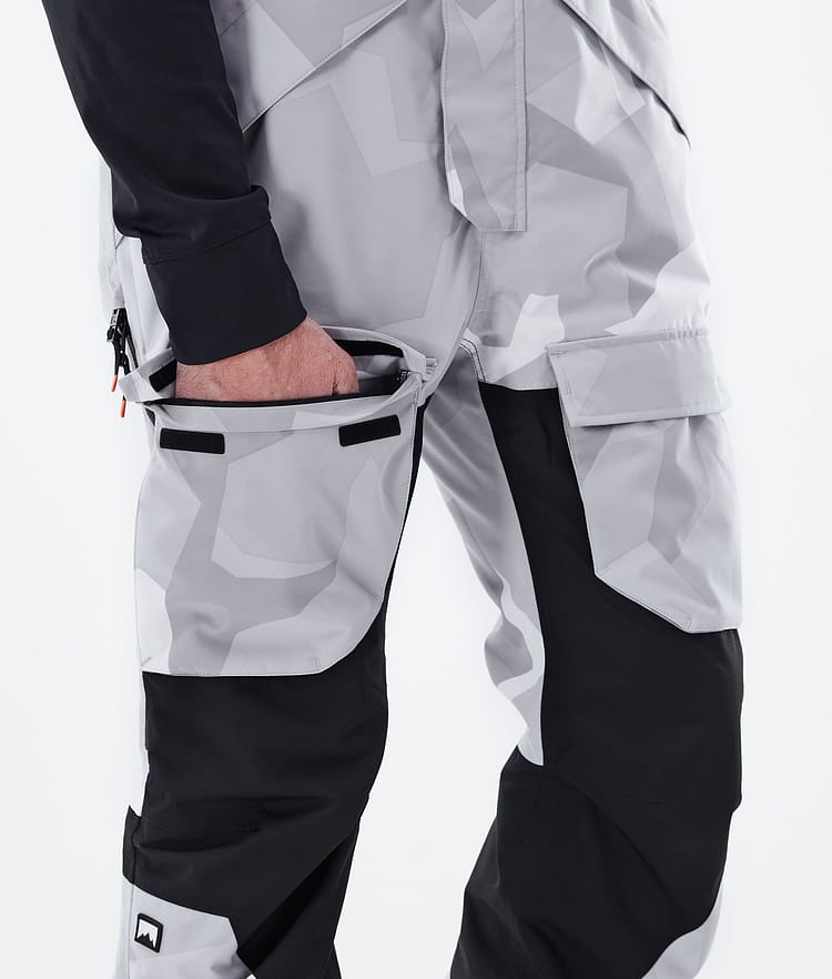 Montec Fawk 21 Snowboardbukse Herre Snow Camo/Black, Image 6 of 6