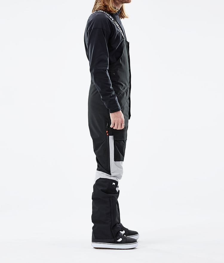 Montec Fawk 21 Snowboardbukse Herre Black/Light Grey/Black, Image 2 of 6