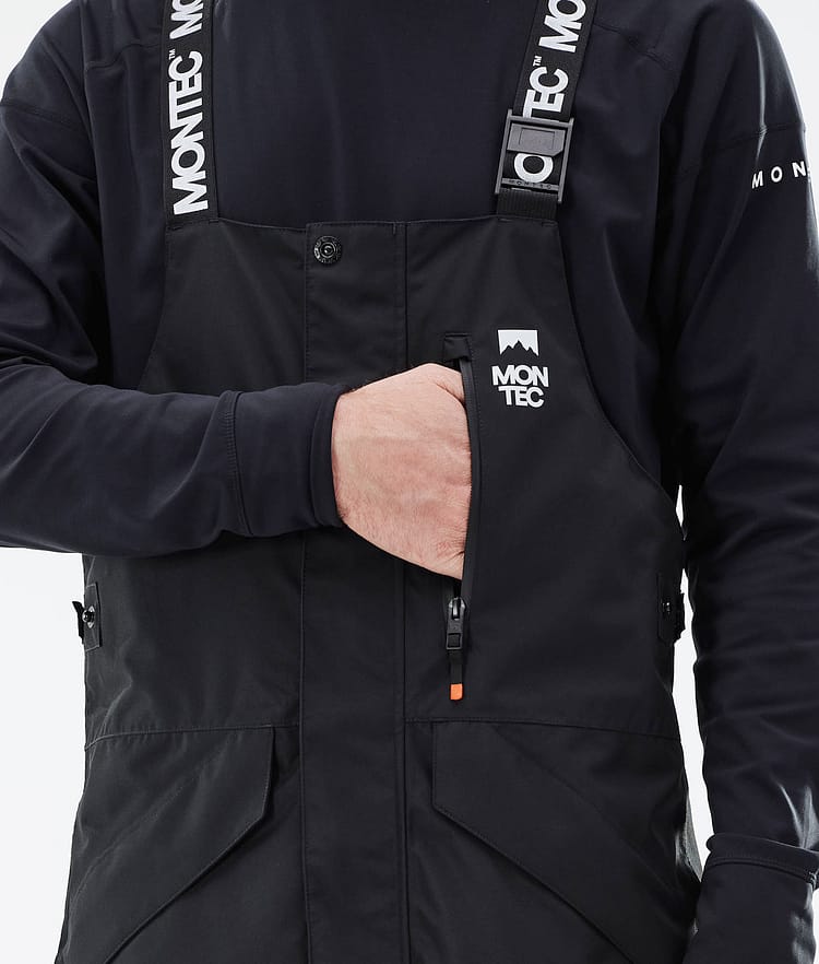 Montec Fawk 21 Skibukse Herre Black/Light Grey/Black, Image 5 of 6