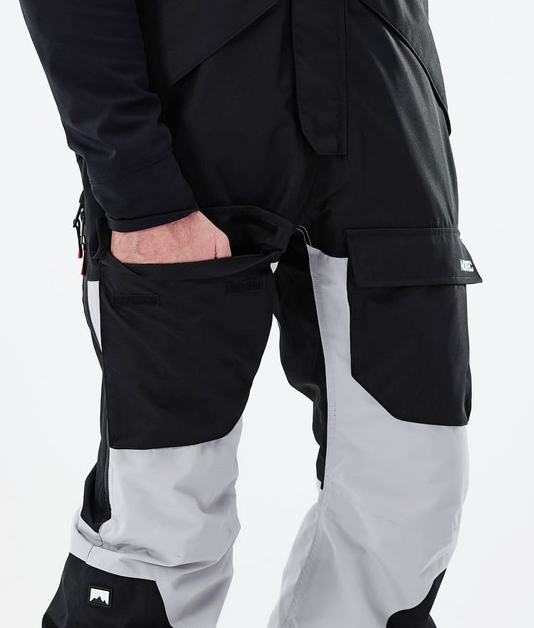 Montec Fawk 21 Snowboardbukse Herre Black/Light Grey/Black, Image 6 of 6