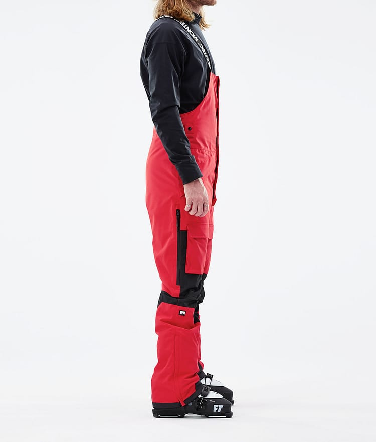Montec Fawk 21 Skibukse Herre Red/Black, Image 2 of 6
