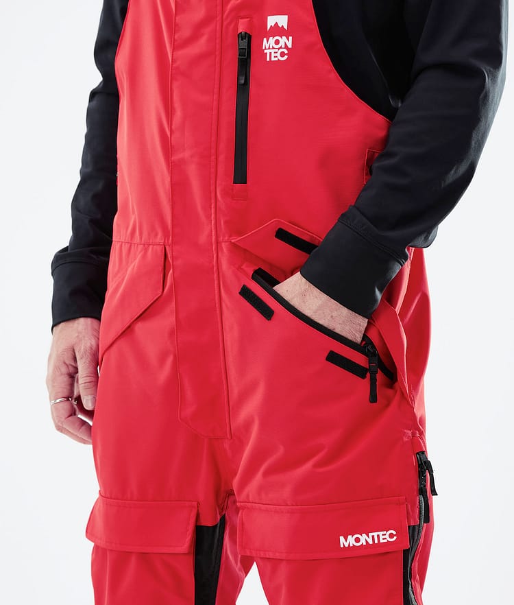 Montec Fawk 21 Snowboardbukse Herre Red/Black, Image 4 of 6