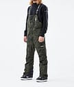 Montec Fawk 21 Snowboardbukse Herre Olive Green Tiedye