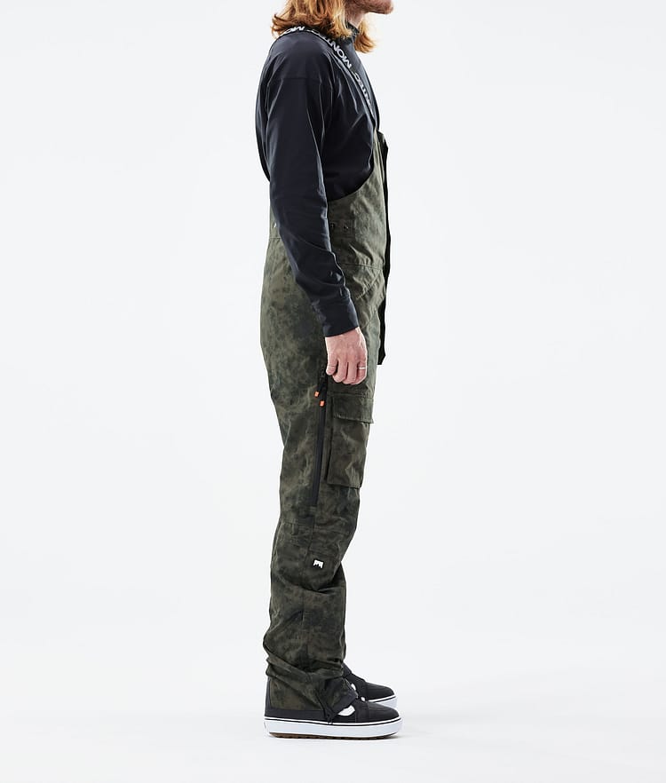 Montec Fawk 21 Snowboardbukse Herre Olive Green Tiedye, Image 2 of 6