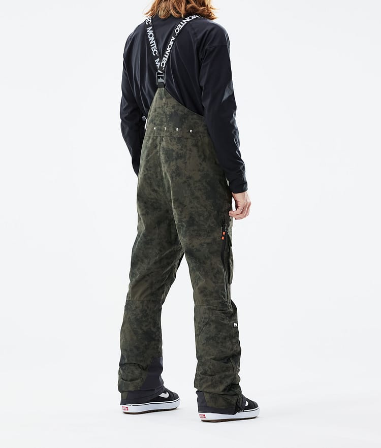 Montec Fawk 21 Snowboardbukse Herre Olive Green Tiedye, Image 3 of 6