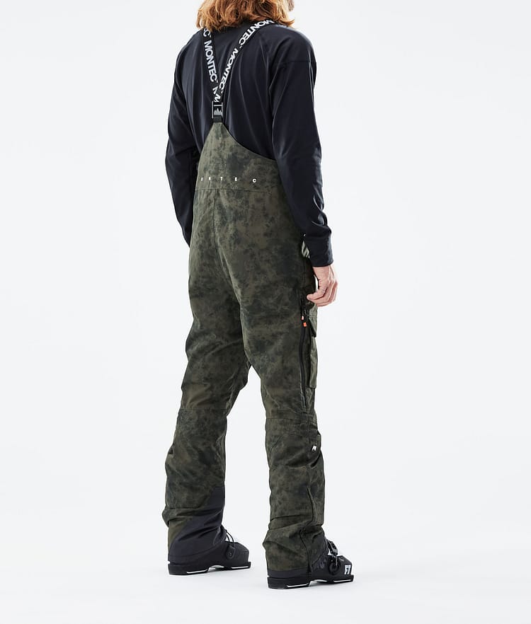 Montec Fawk 21 Skibukse Herre Olive Green Tiedye, Image 3 of 6