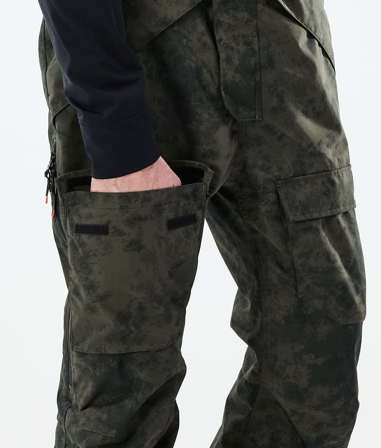 Montec Fawk 21 Snowboardbukse Herre Olive Green Tiedye, Image 6 of 6