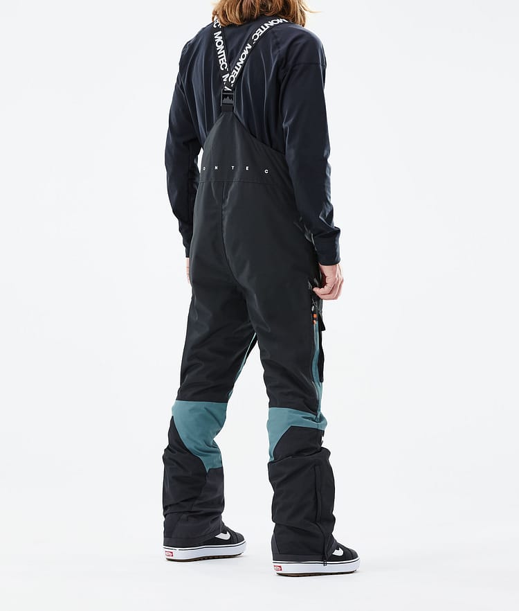 Montec Fawk 21 Snowboardbukse Herre Black/Atlantic, Image 3 of 6