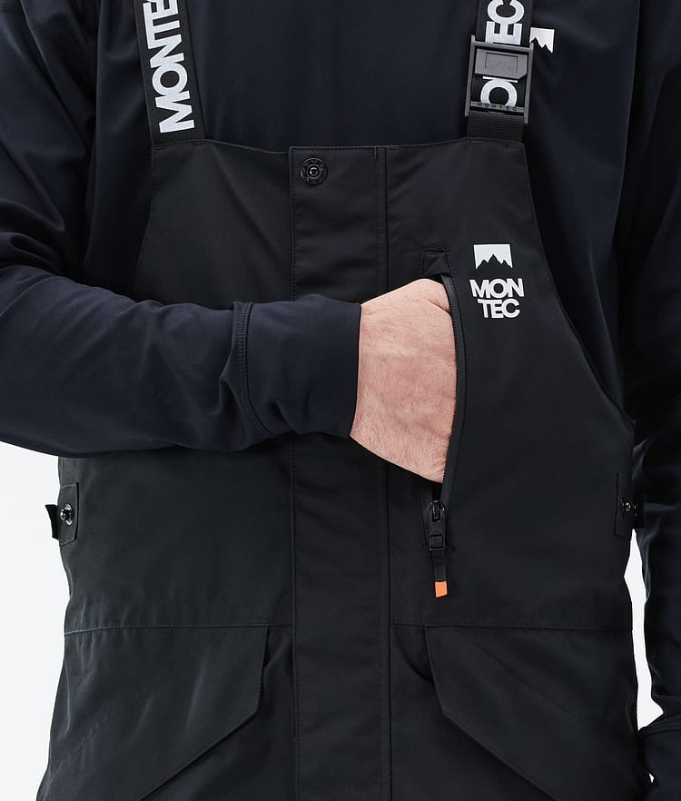 Montec Fawk 21 Snowboardbukse Herre Black/Atlantic, Image 5 of 6