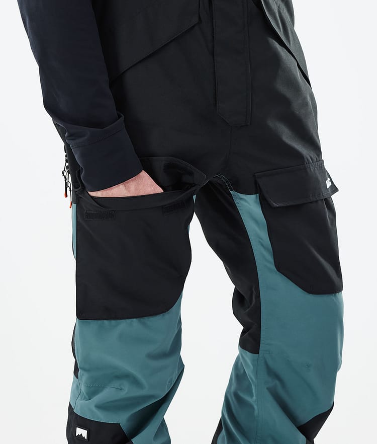 Montec Fawk 21 Snowboardbukse Herre Black/Atlantic, Image 6 of 6