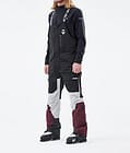 Montec Fawk 2021 Skibukse Herre Black/Light Grey/Burgundy, Bilde 1 av 6