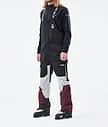 Montec Fawk 2021 Skibukse Herre Black/Light Grey/Burgundy