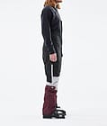 Montec Fawk 2021 Skibukse Herre Black/Light Grey/Burgundy, Bilde 2 av 6