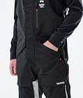 Montec Fawk 2021 Skibukse Herre Black/Light Grey/Burgundy, Bilde 4 av 6