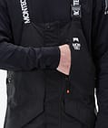 Montec Fawk 2021 Skibukse Herre Black/Light Grey/Burgundy, Bilde 5 av 6