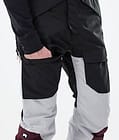 Montec Fawk 2021 Skibukse Herre Black/Light Grey/Burgundy, Bilde 6 av 6