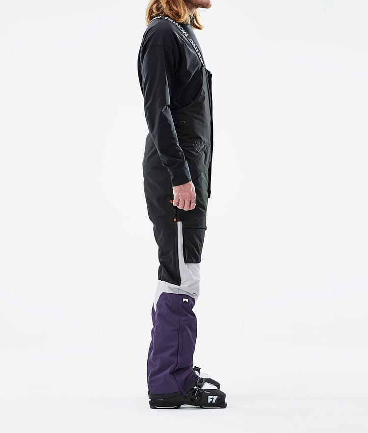 Montec Fawk 21 Skibukse Herre Black/Light Grey/Purple, Image 2 of 6