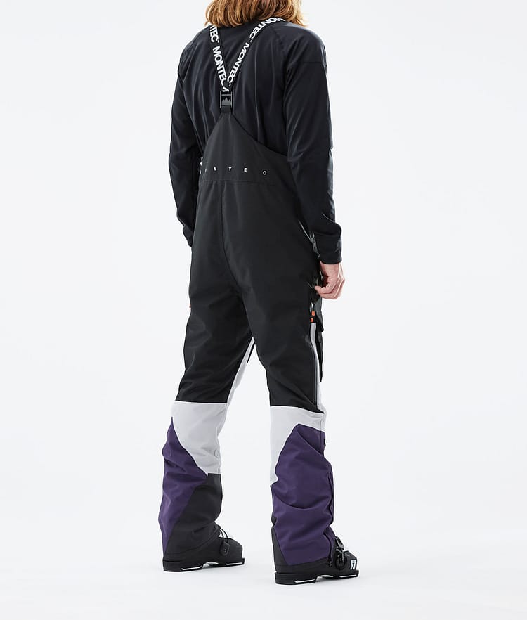 Montec Fawk 21 Skibukse Herre Black/Light Grey/Purple, Image 3 of 6