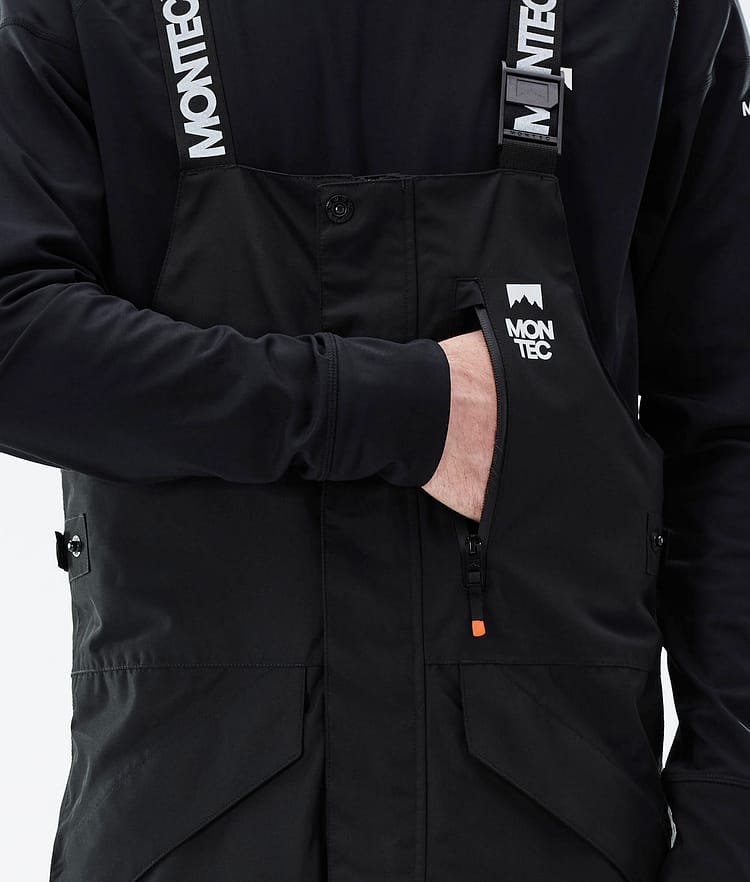Montec Fawk 21 Snowboardbukse Herre Black/Light Grey/Purple, Image 5 of 6