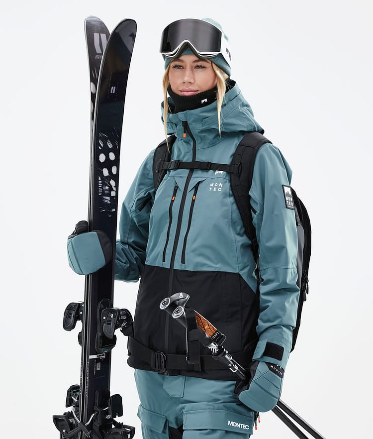 Montec Moss W 21 Skijakke Dame Atlantic/Black, Image 3 of 12
