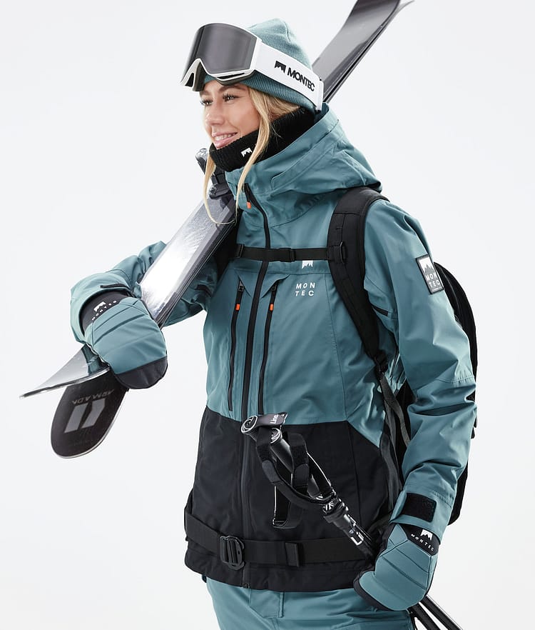Montec Moss W 21 Skijakke Dame Atlantic/Black, Image 4 of 12