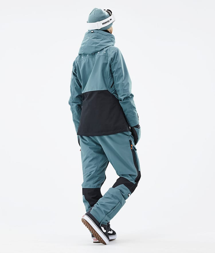 Montec Moss W 21 Snowboardjakke Dame Atlantic/Black, Image 7 of 12