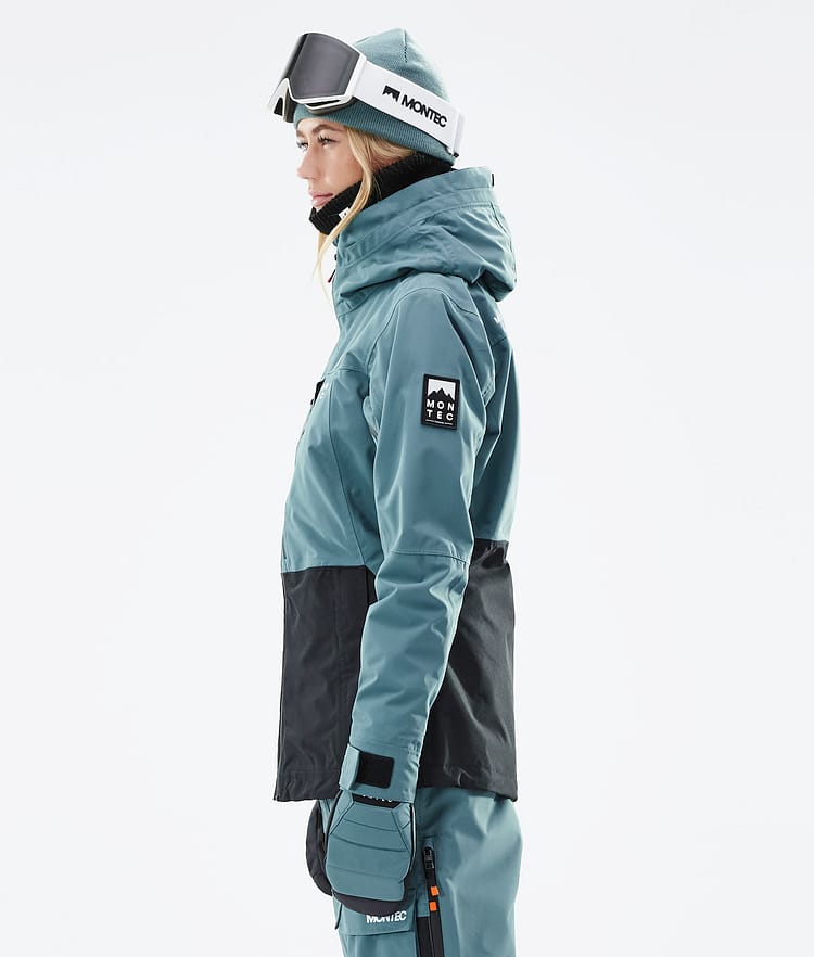 Montec Moss W 21 Snowboardjakke Dame Atlantic/Black, Image 8 of 12