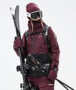 Montec Moss W 21 Skijakke Dame Burgundy/Black