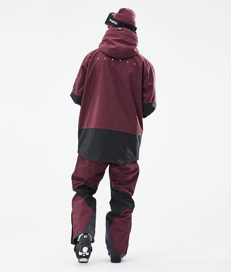 Montec Moss 21 Skijakke Herre Burgundy/Black, Image 8 of 13