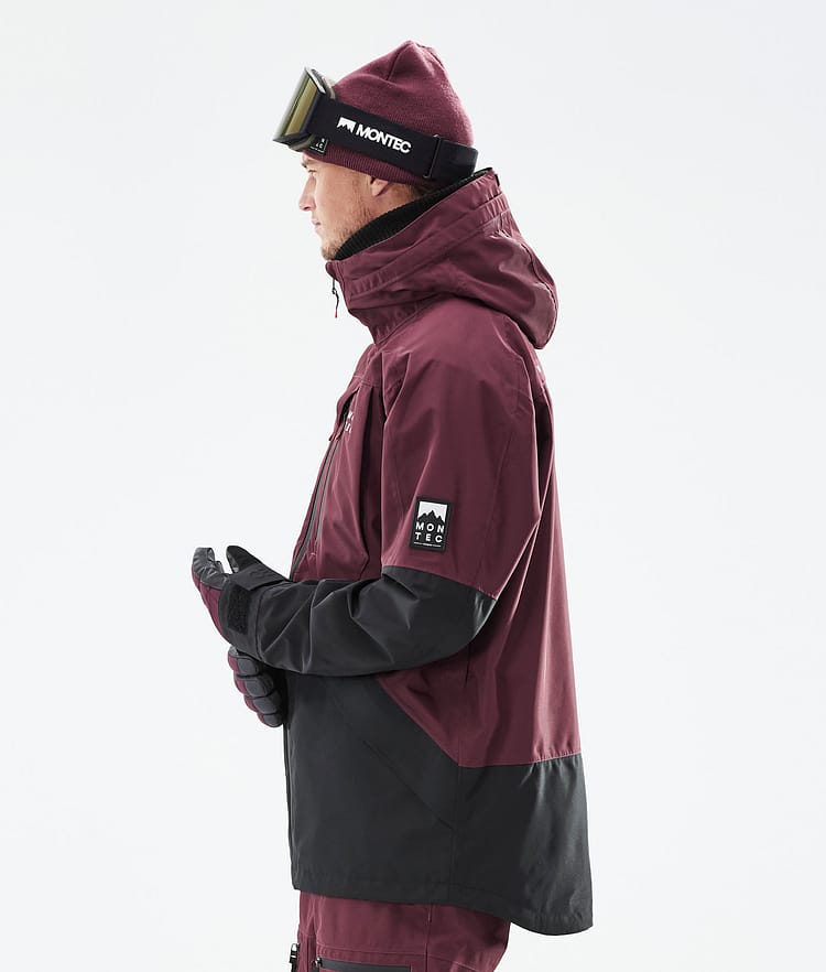Montec Moss 21 Skijakke Herre Burgundy/Black, Image 9 of 13