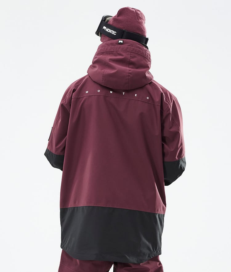 Montec Moss 21 Snowboardjakke Herre Burgundy/Black, Image 10 of 13
