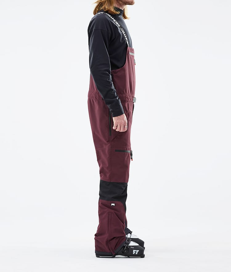 Montec Moss 21 Skibukse Herre Burgundy/Black, Image 2 of 6