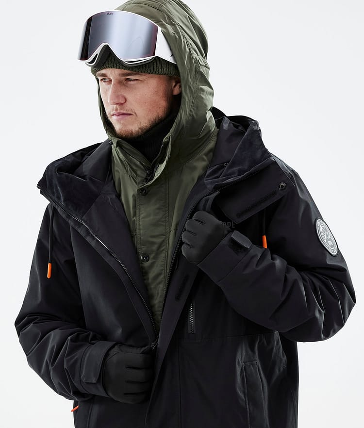 Dope Insulated Mellomlags jakke Ski Herre Olive Green, Image 4 of 12