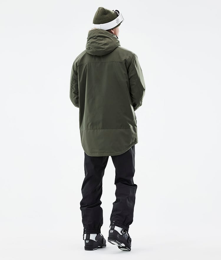 Dope Insulated Mellomlags jakke Ski Herre Olive Green, Image 6 of 12
