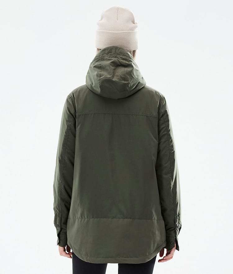 Dope Insulated W Mellomlags jakke Outdoor Dame Olive Green, Image 6 of 10