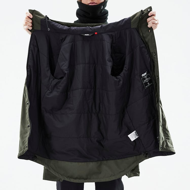 Dope Insulated W Mellomlags jakke Ski Dame Olive Green, Image 12 of 12