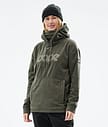 Dope Cozy II W 21 Fleecegenser Dame Olive Green