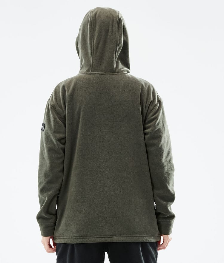 Dope Cozy II W 21 Fleecegenser Dame Olive Green, Image 3 of 6