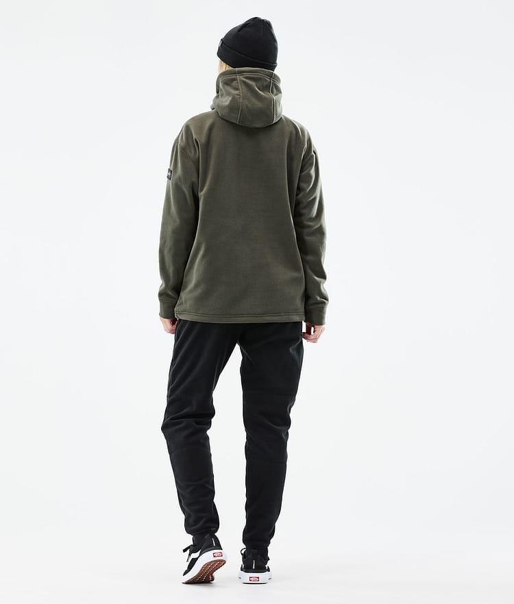 Dope Cozy II W 21 Fleecegenser Dame Olive Green, Image 5 of 6