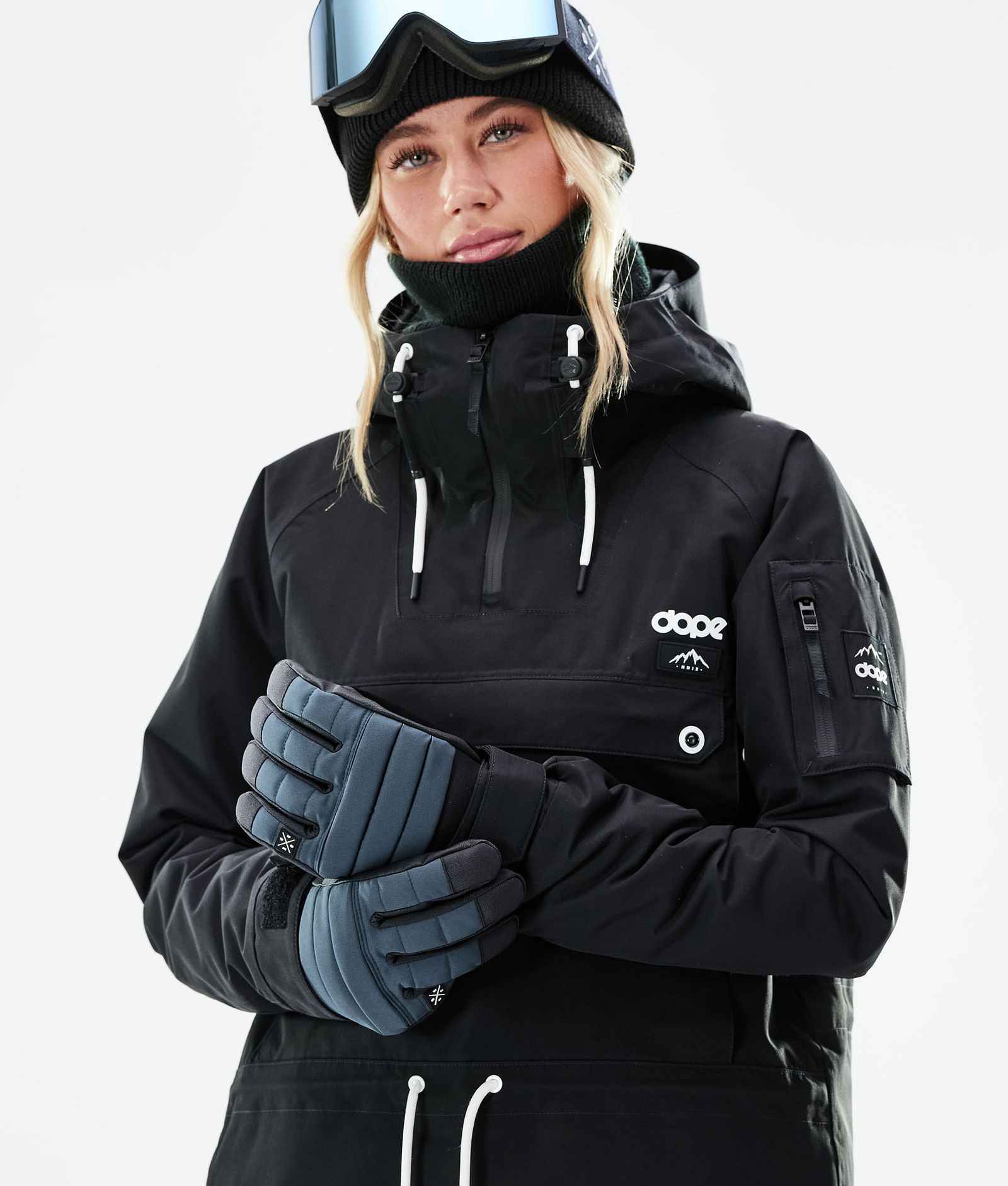 Dope Ace 2021 Skihansker Metal Blue, Bilde 6 av 6